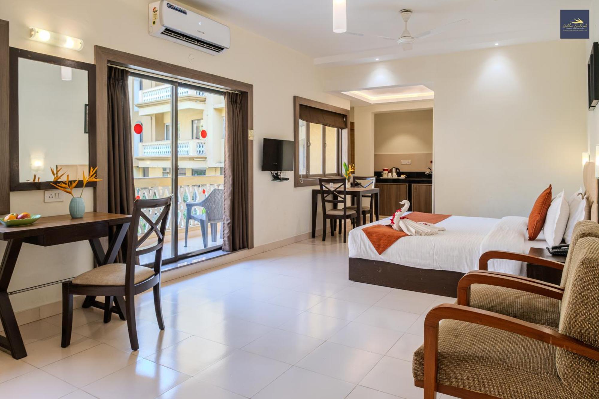 Golden Landmark Green Valley Beach Resort Dona Paula Esterno foto